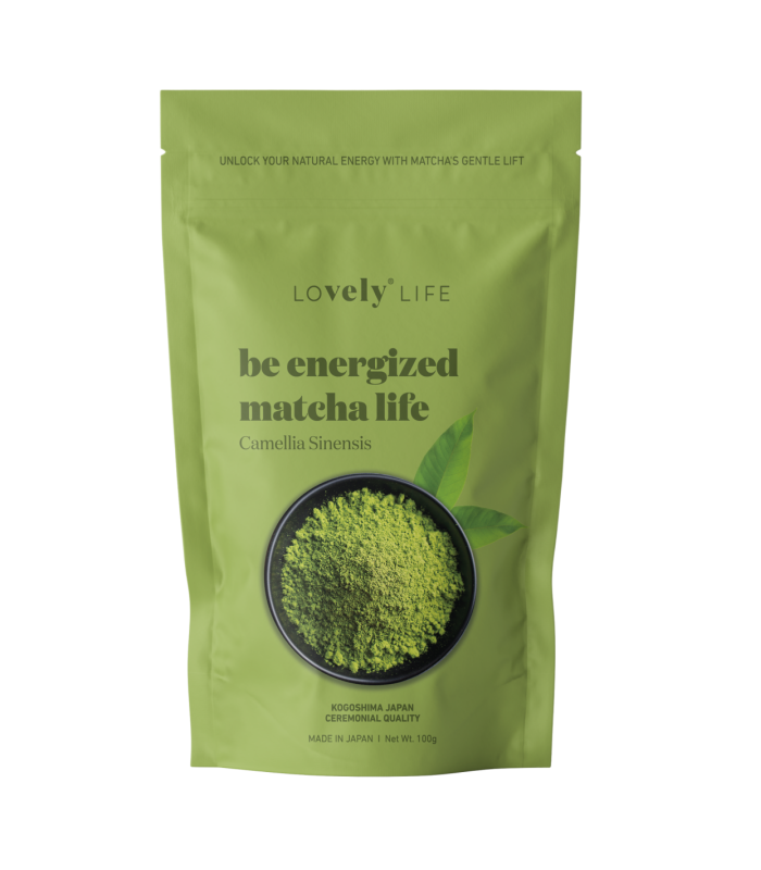 be energized™ BIO japonská matcha ceremoniálny čaj