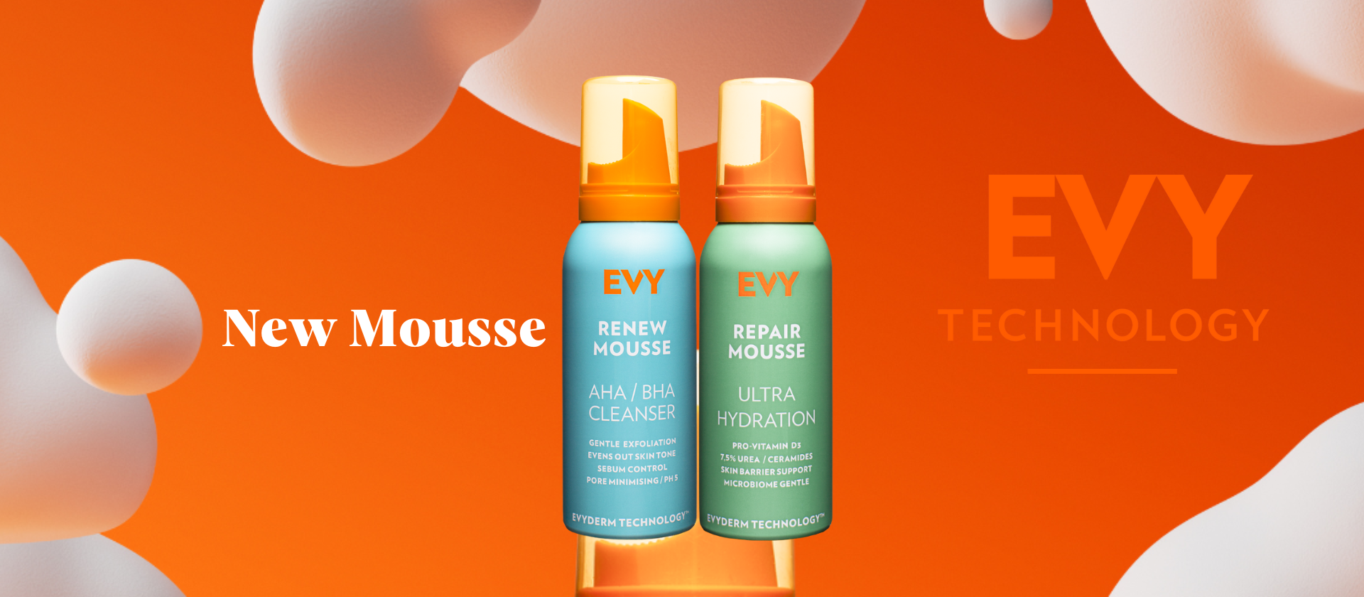 EVY Technology: Repair Mousse a Renew Mousse