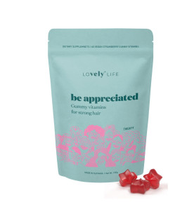 Be appreciated™ Gumené vitamíny pre silné vlasy vrecúško Be appreciated™ Gumené vitamíny pre silné vlasy vrecúško